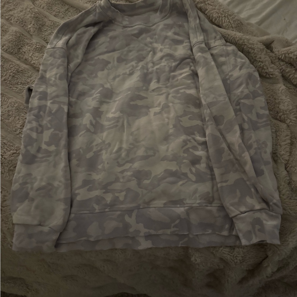 lululemon athletica Gray Camo Jacket